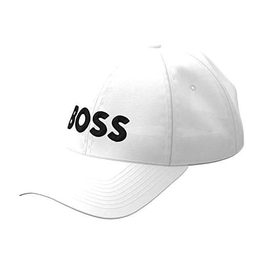 BOSS cappellino da golf cappello, bianco 100, taglia unica uomo