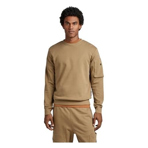 G-STAR RAW men's cargo pocket sweater, verde (berge d23128-d257-4244), xxl