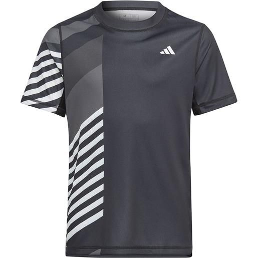 Adidas pro short sleeve t-shirt nero 9-10 years ragazzo