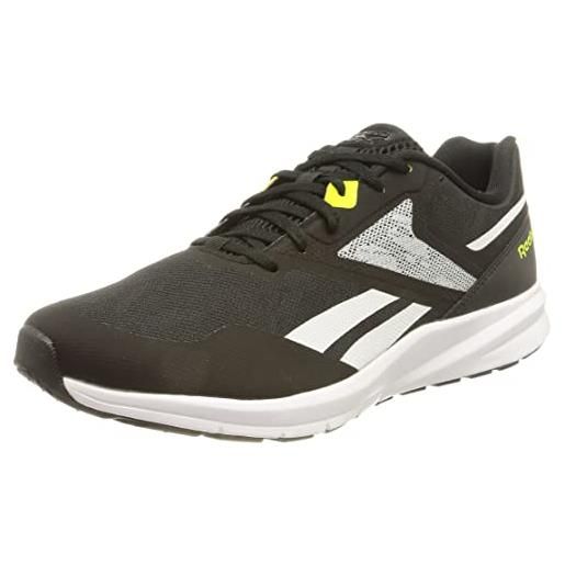 Reebok runner 4.0, sneaker uomo, core black/pure grey 8/ftwr white, 40 eu