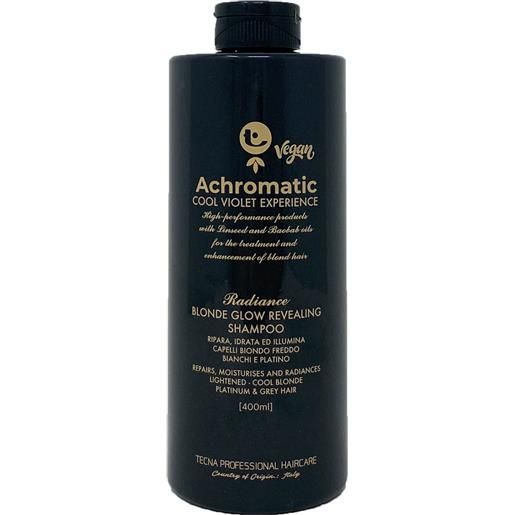 Tecna achromatic blonde glow revealing shampoo 400 ml