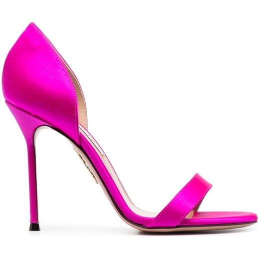 Aquazzura sandali uptown 105mm - rosa