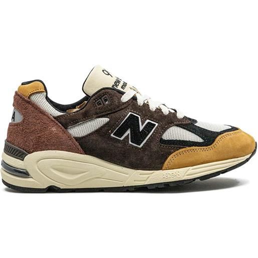 New Balance sneakers 990v2 made in usa - marrone