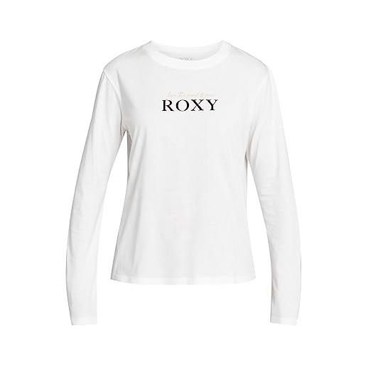 Roxy i am from the atlantic maglietta a maniche lunghe da donna