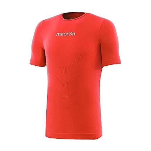 Macron performance tech underwear top ls red, intimo tecnico uomo, rosso, m