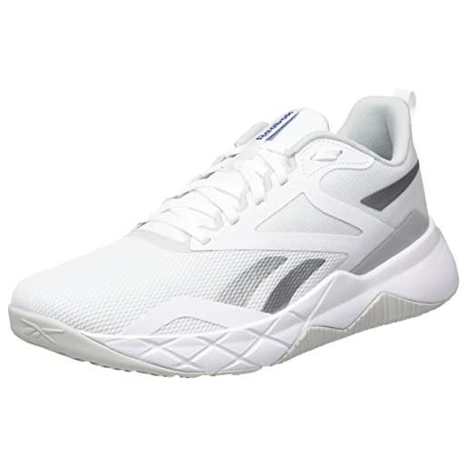 Reebok nfx trainer, scarpe da ginnastica donna, core black ftwr white bold purple, 35 eu