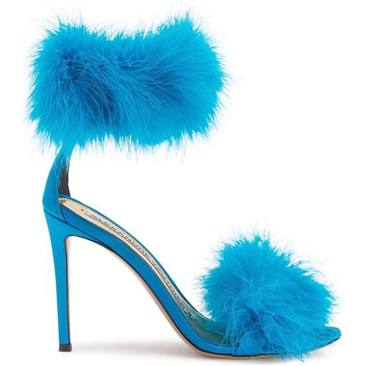 Alexandre Vauthier sandali veronica 105mm - blu