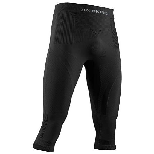 X-Bionic energy accumulator 4.0 3/4, strato base pantaloni funzionali uomo, black/black, xl