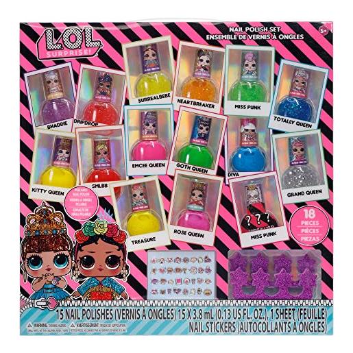 Townley Girl l. O. L surprise!Set smalti per unghie per bambini | smalto non tossico e rimovibile | regalo per bambini dai 3 + di Townley Girl