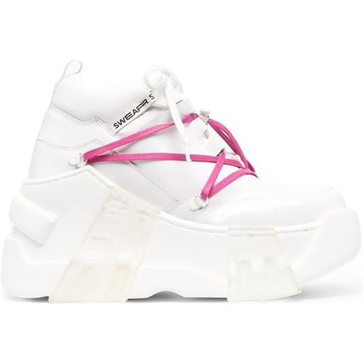 SWEAR sneakers amazon platform boots - bianco