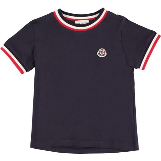 MONCLER t-shirt in jersey di cotone