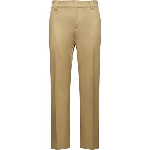 VALENTINO pantaloni dritti in cotone