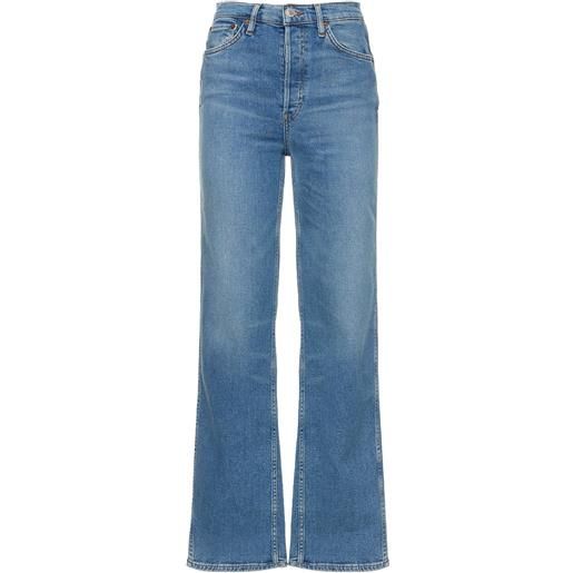 RE/DONE jeans dritti loose fit vita alta 90s