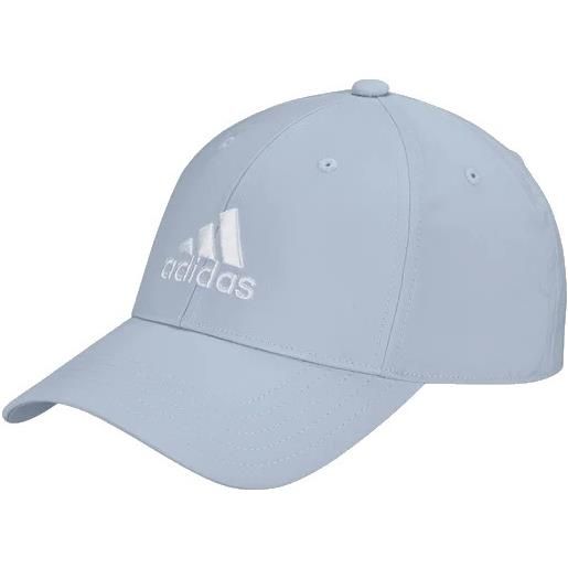 Adidas cappello berretto azzurro embroidered logo lightweight ii3554