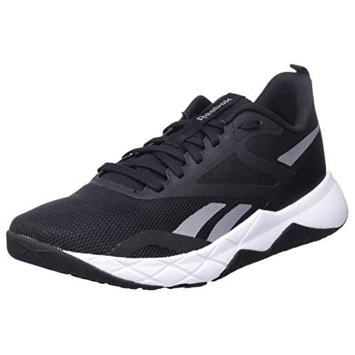 Reebok nfx trainer, scarpe da ginnastica uomo, core black pure grey 5 ftwr white, 41 eu