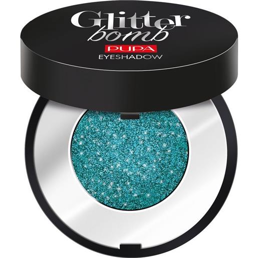 Pupa glitter bomb eyeshadow ombretto compatto 004 emerald jewel