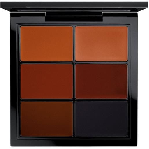 MAC studio fix conceal and correct palette correttore, palette viso extra deep