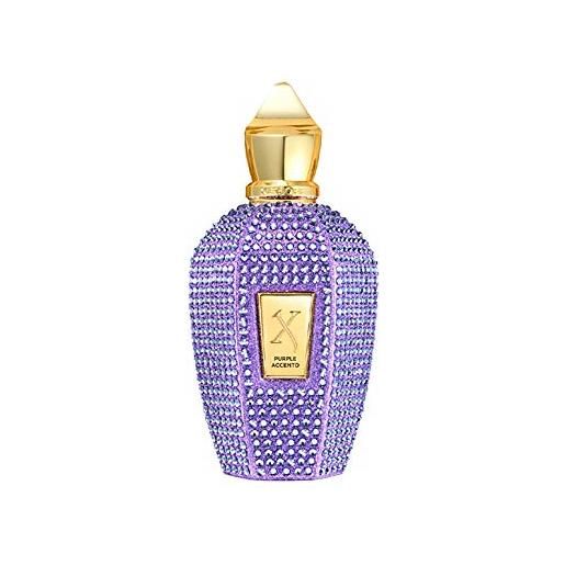 Xerjoff, v purple accento, eau de parfum, profumo unisex, 100 ml