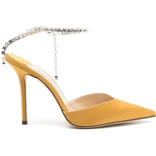 Jimmy Choo pumps saeda 100mm - giallo