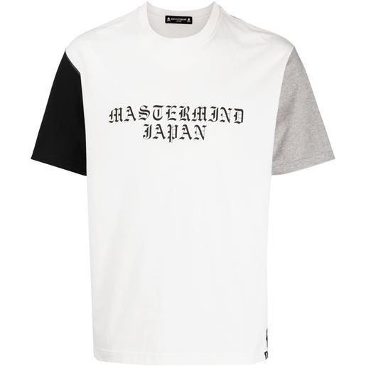 Mastermind Japan t-shirt con stampa - bianco
