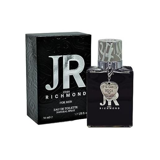 John Richmond for man eau de toilette - profumo speziato, ambrato, agrumato, trasgressivo, audace e simbolo di una generazione giovane. Flacone da 50 ml