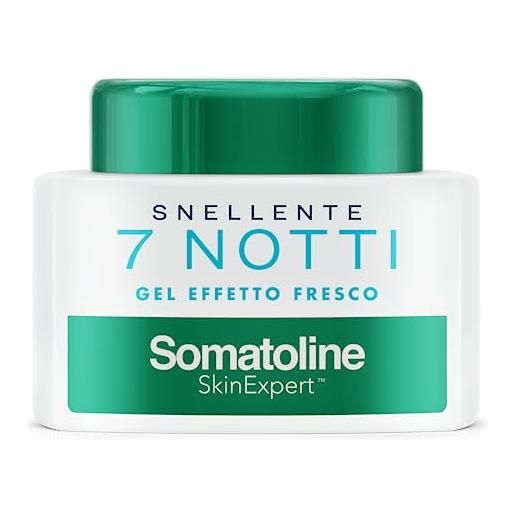 Somatoline SkinExpert, snellente 7 notti gel effetto fresco, trattamento corpo anticellulite, ultra intensivo, con sale integrale, 250ml