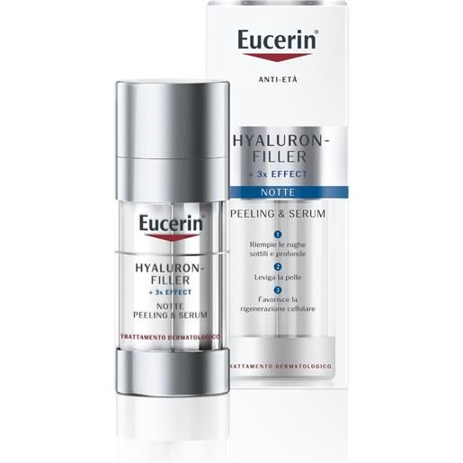 Eucerin hyaluron-filler peeling & serum notte anti-età 30 ml