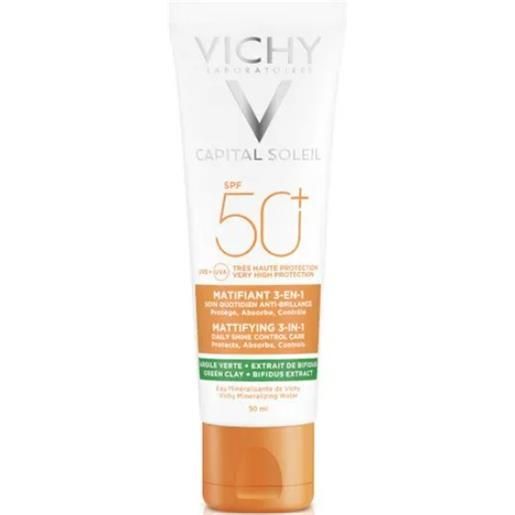 Vichy capital soleil trattamento opacizzante spf 50+ 50 ml