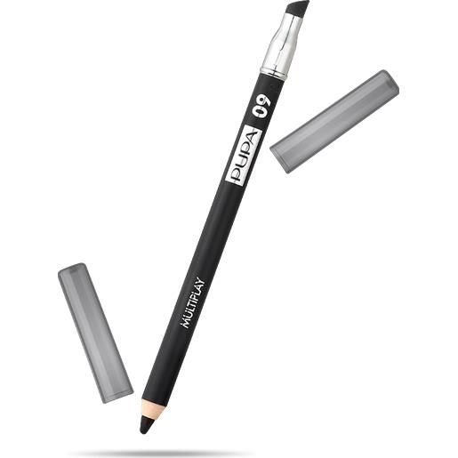 Pupa multiplay matita occhi triplo uso 09 - eyeliner, ombretto, kajal - nuance deep black
