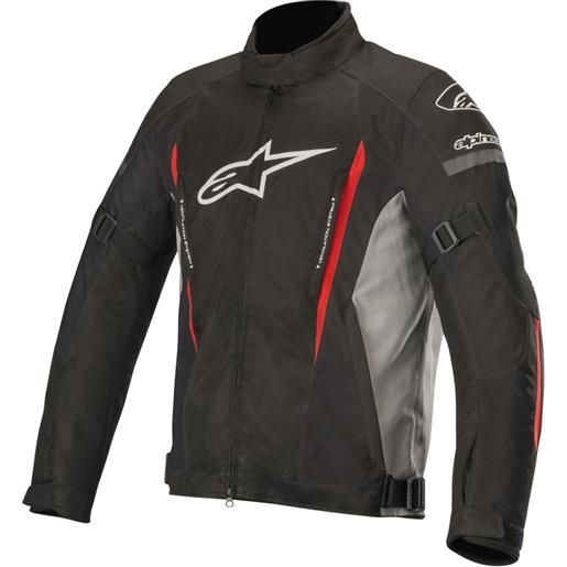 ALPINESTARS - giacca ALPINESTARS - giacca gunner v2 waterproof nero / gray / rosso