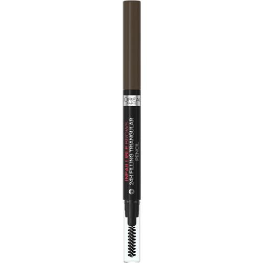 L Oréal Paris infaillible brows 24h pencil - matita sopracciglia brow xpert 1_0 ebony