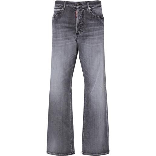DSQUARED2 jeans vita alta san diego in denim