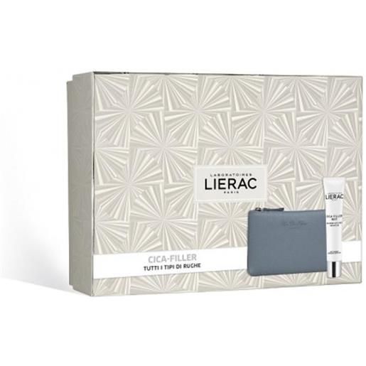 LIERAC (LABORATOIRE NATIVE IT) cofanetto cica-filler crema mat + pochette lierac