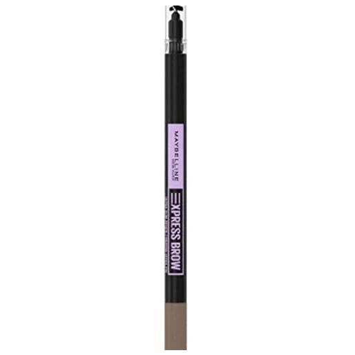 Maybelline new york matita sopracciglia brow ultra slim, per sopracciglia precise e definite, soft brown (02), 