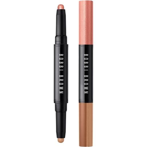 Bobbi Brown dual-ended long-wear cream shadow stick 1.6g ombretto crema pink copper/cashew