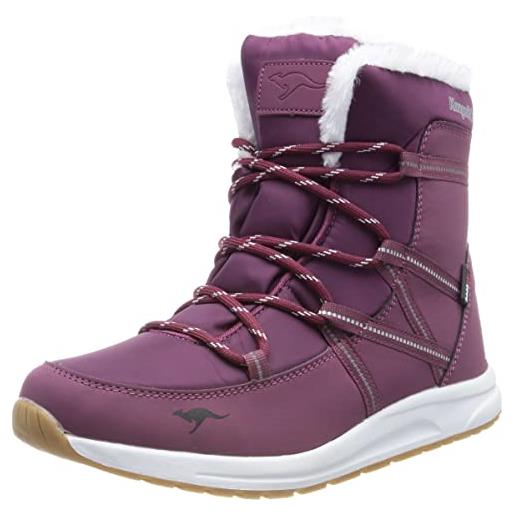KangaROOS k-ww leyla rtx, stivali donna, uva, 38 eu