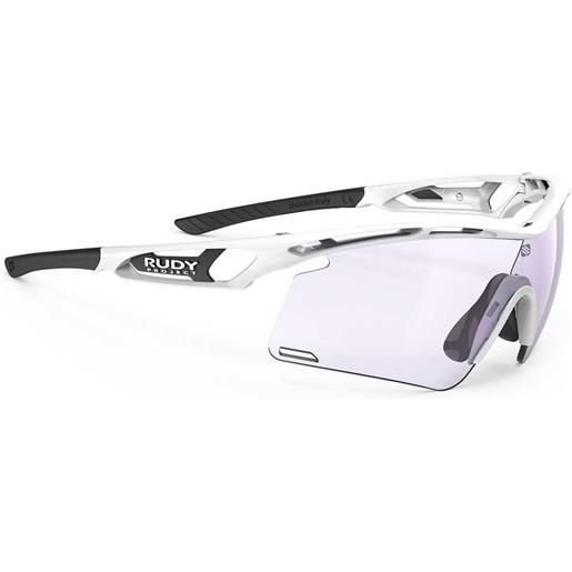 Rudy Project tralyx + photochromic sunglasses bianco impactx™ photochromic 2 laser purple/cat1-3