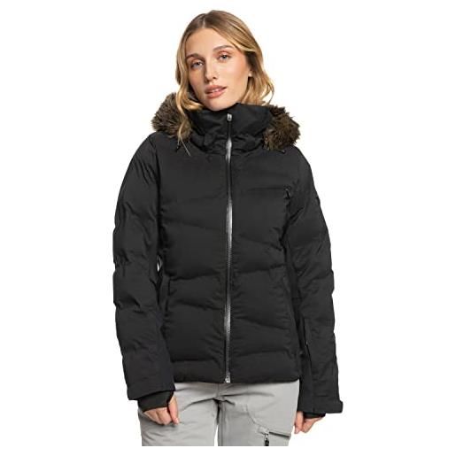 Roxy snowstorm giacca da snow imbottita da donna nero