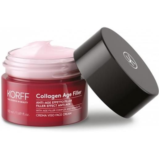 KORFF BEAUTY korff - collagen age filler crema viso anti age 50ml - riduci le rughe e rigenera la tua pelle