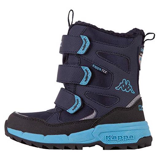 Kappa, winter boots, 6766 blu marino turchese, 32 eu
