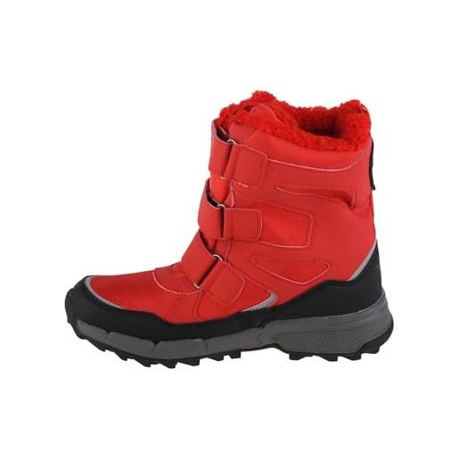 Kappa, winter boots, red, 35 eu