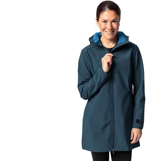 Vaude moena softshell parka blu 36 donna