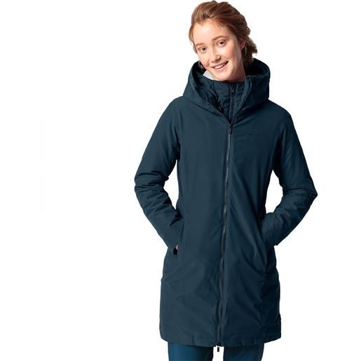 Vaude annecy 3 in 1 iii full zip rain jacket blu 40 donna