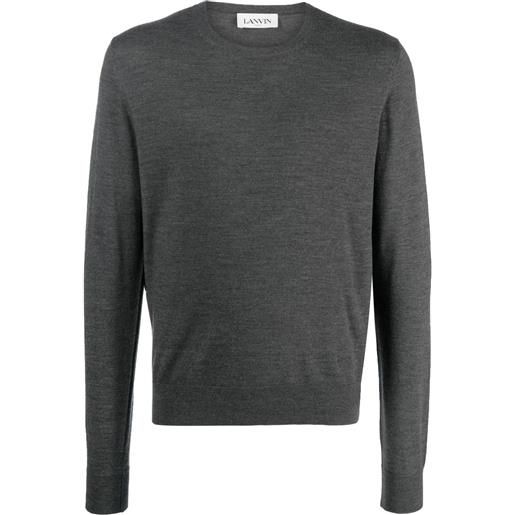 Lanvin maglione girocollo - grigio