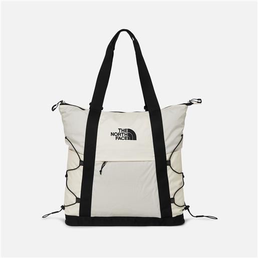The North Face Adjustable Cotton Tote Bag Weimaraner Brown/Large Logo Print