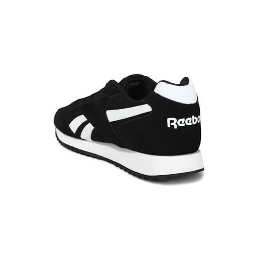 Reebok glide ripple, sneaker uomo, cblack/ftwwht/cblack, 44.5 eu