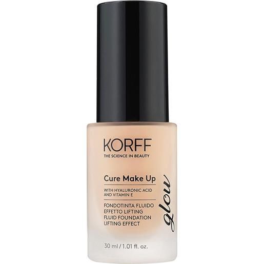 Korff Make Up korff cure make up - fondotinta fluido effetto lifting glow colore n. 01, 30ml