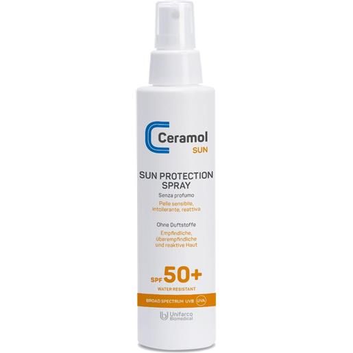 UNIFARCO SpA ceramol sun spray spf50+ 150ml - protezione solare alta