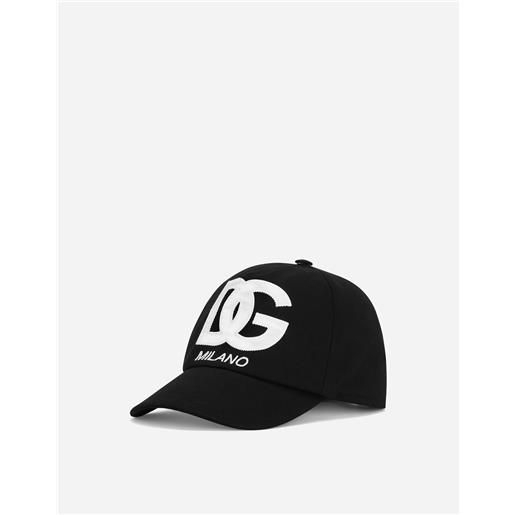 Dolce & Gabbana cappello baseball con ricamo dg logo