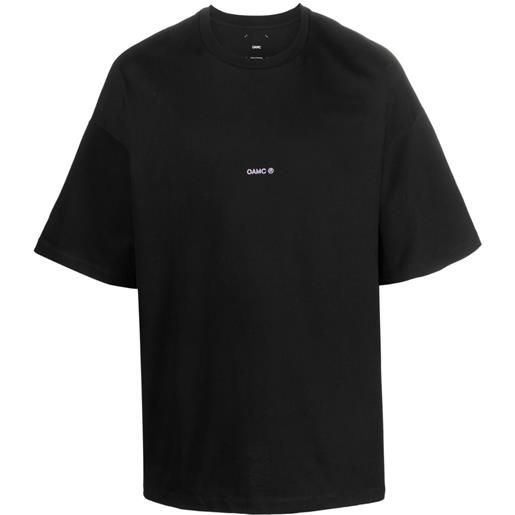 OAMC t-shirt con ricamo - nero